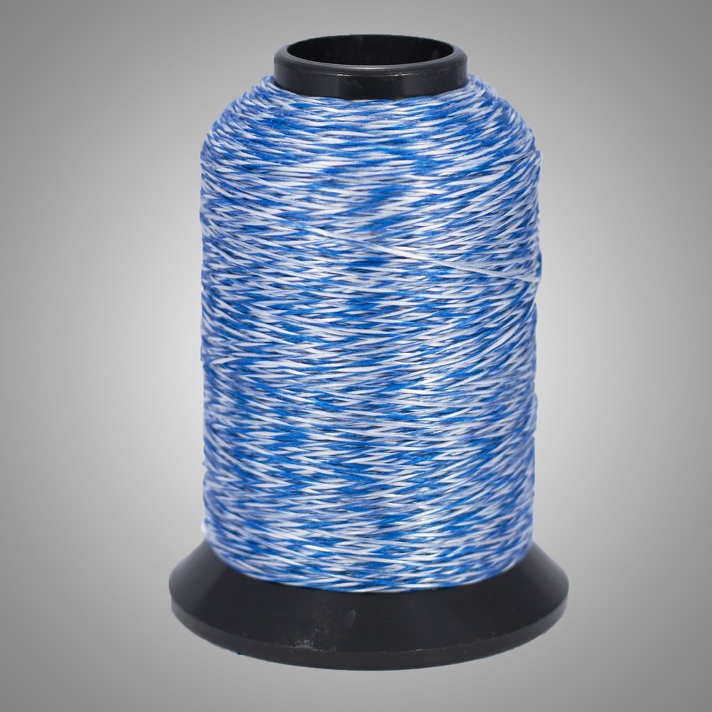 BCY 452X Bowstring Material 1/4lb Blue/White Blue White Speckled