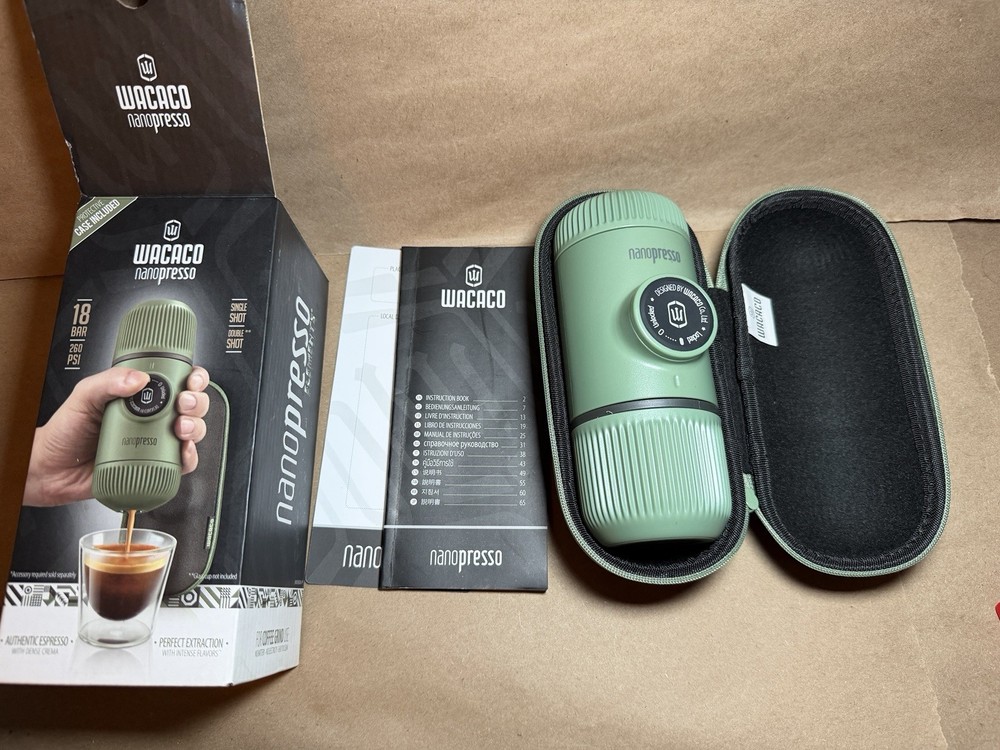 Nanopresso Portable Espresso Maker with Protective Case