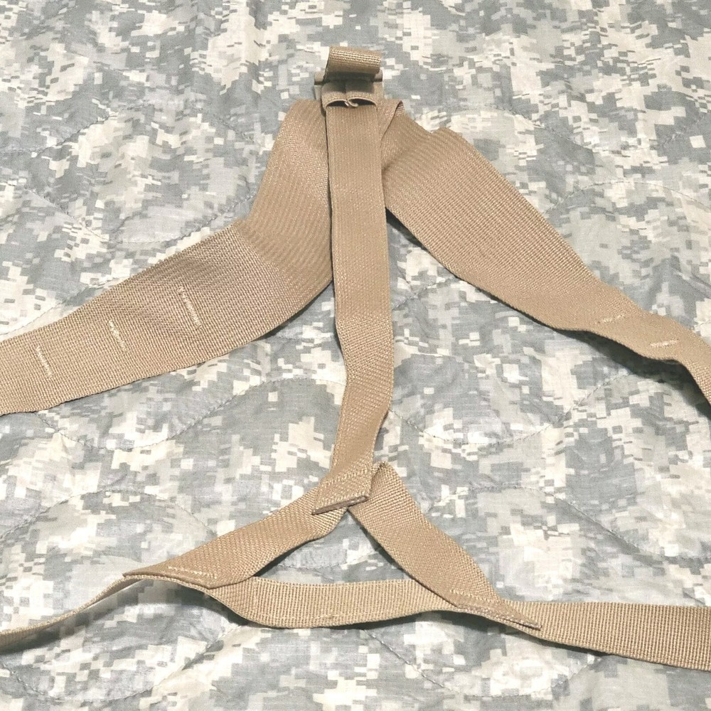 NEW USMC TAPS PANEL SHOULDER STRAPS COYOTE