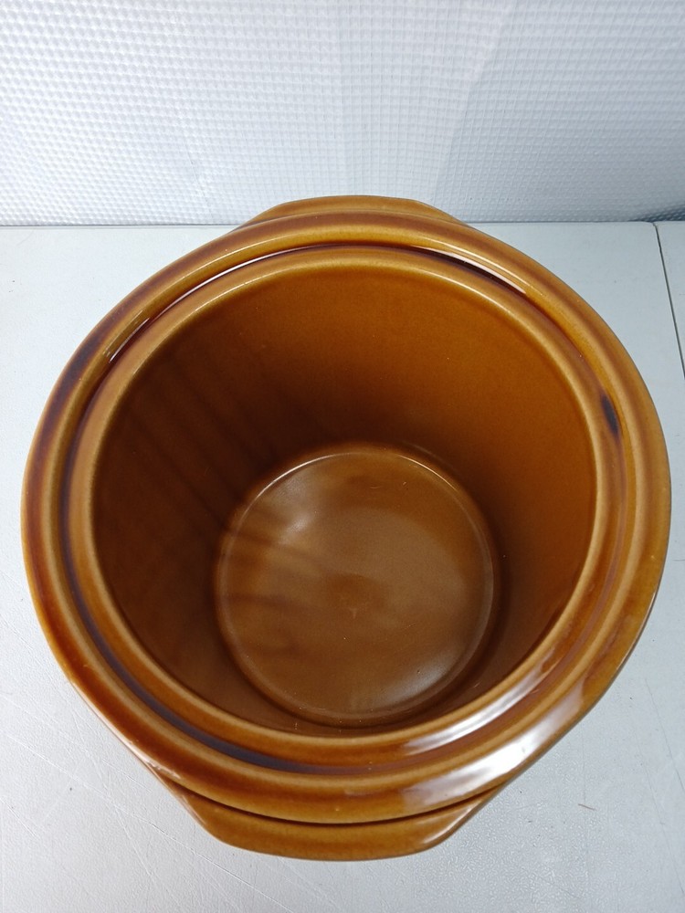 Rival D-256-762 Crockpot Slow Cooker Replacement Part Brown Insert ONLY