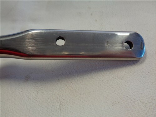 WINDSHIELD SUPPORT ARM STAINLESS STEEL 11" MARINE BOAT