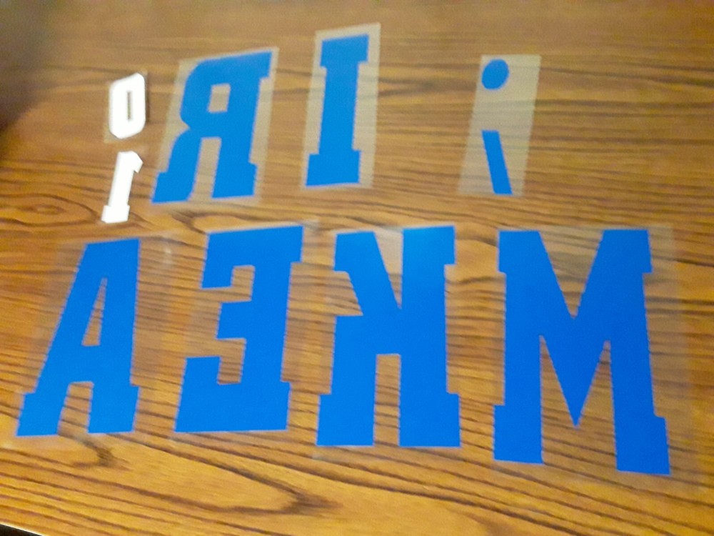 7" Permanent Vinyl Adhesive Numbers- 6 Colors Available