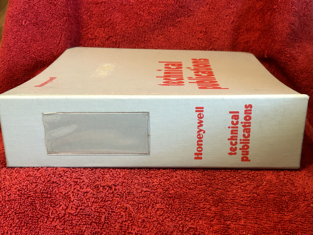 HONEYWELL TECHNICAL PUBLICATIONS MANUAL