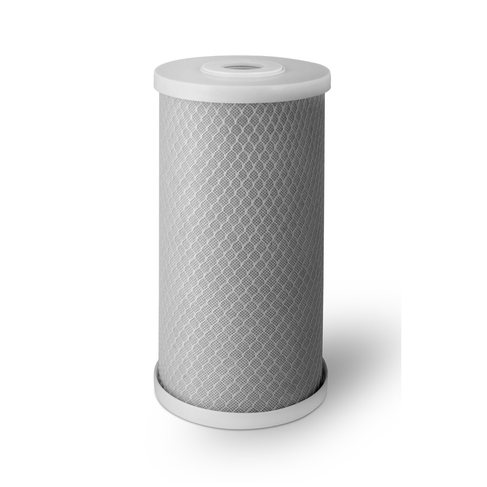 Big Blue CTO Carbon Block & Sediment Water Filters 4.5" x 10" Cartridges Set