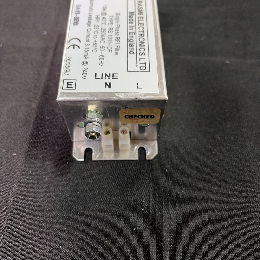 Rasmi Electronics Ltd. RS 1015-IDF Single-Phase RFI Filter