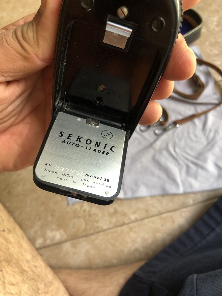 Leica Shutter Release Cable , Sekonic Auto Leader Light meter,strap For Leica