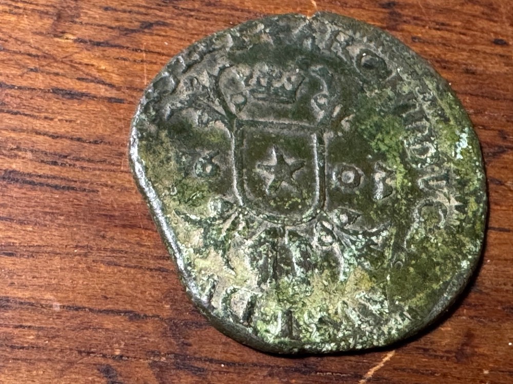 T2: Spanish Netherlands Ugly 1603 1 Liard.