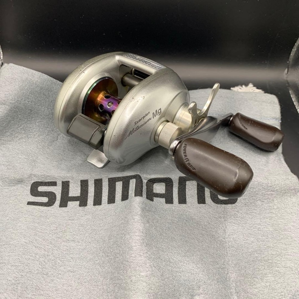 Shimano Metanium MG with Antares handle