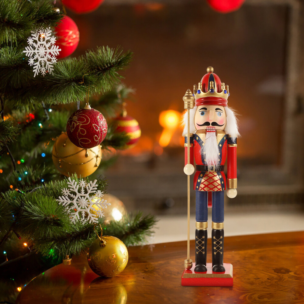 Christmas Nutcracker Figurine Decor Nutcrackers Doll Holiday Decoration