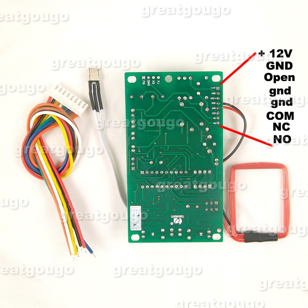 125Khz RFID EM Access Control Module Kits For DIY Card Reader 1000 User