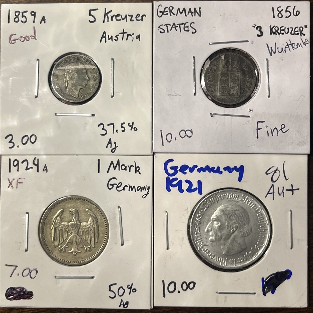 Germany/Austria Coin Lot
