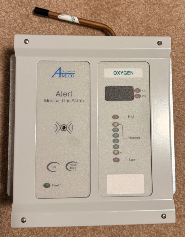 Amico A2P Area Alert Oxygen Air alarm panel