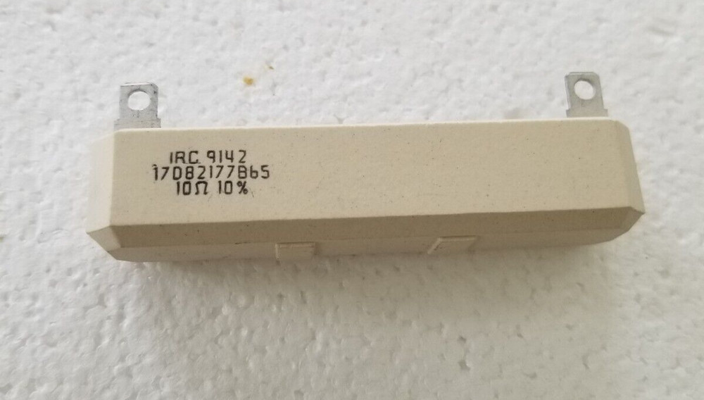 TRW IRC 9142 PW50E 10 ohm 50w 10% ceramic resistor New