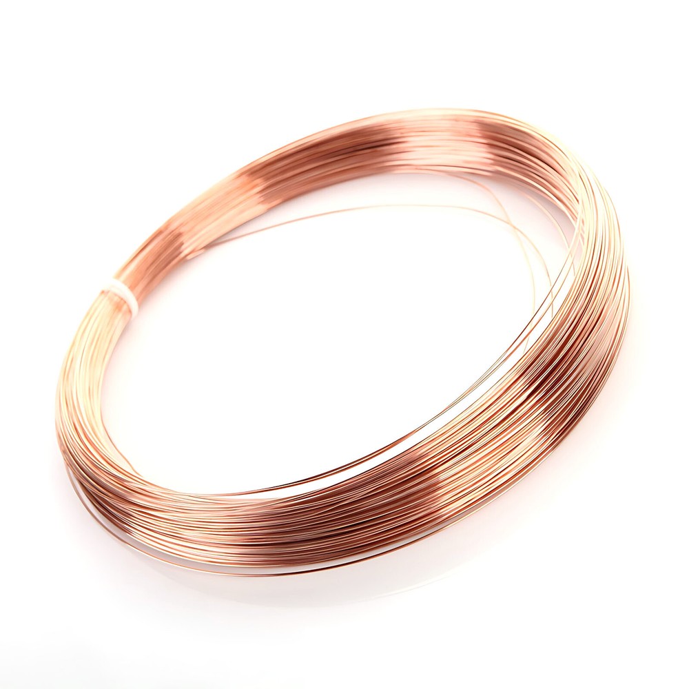 Pure Copper Wire Bare Uncoated Assorted Sizes Ø0.2mm-5mm Round Solid Copper Wire