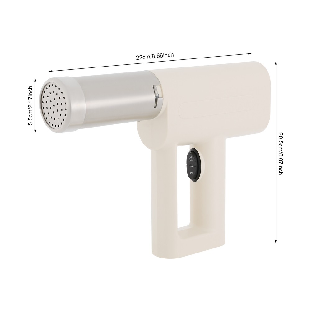 White Electric Pasta Maker Portable Handheld Pasta Maker Kitchen Pasta Machine