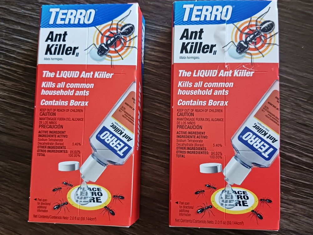 (2-PACK) TERRO LIQUID ANT KILLER Fast Acting Kills All Common Household Ants