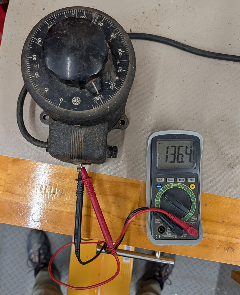 Powerstat 116 Variable Autotransformer 0-135v