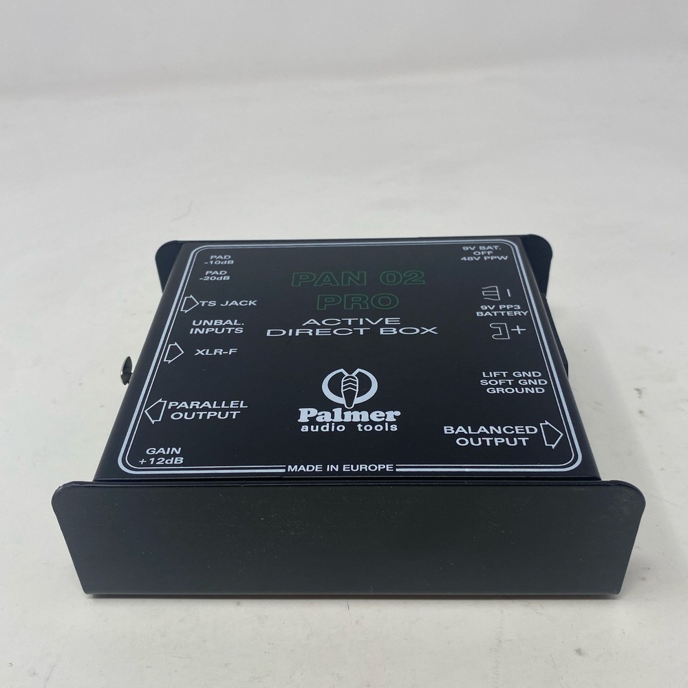 Palmer PAN 02 PRO Active DI Box - Black