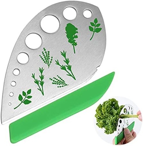 Quality Herb Stripper & Peeler - 9 Holes for Effortless Leaf Stripping