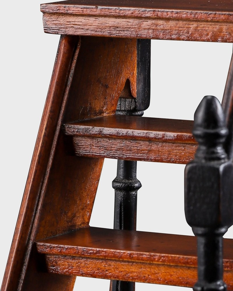 Small Harvard Library Steps Architectural 3D Wood Model 10" Staircase Sculpture