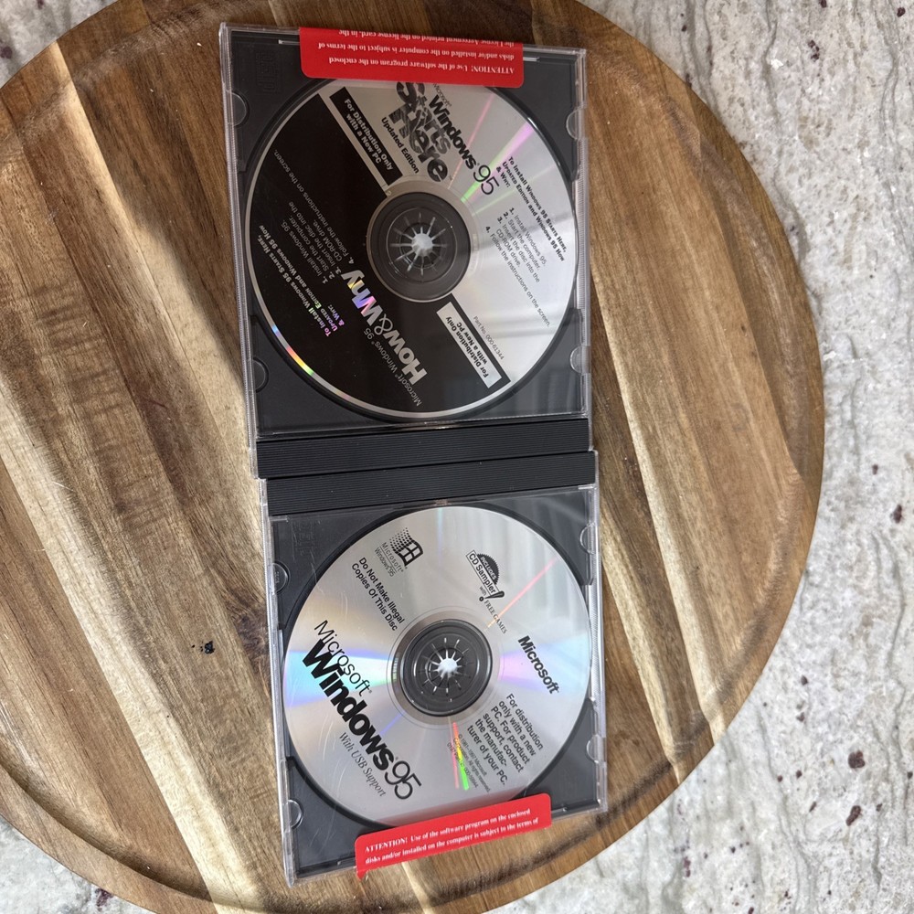 Microsoft Windows 95 and Microsoft Windows 95 & Plus with USB Support