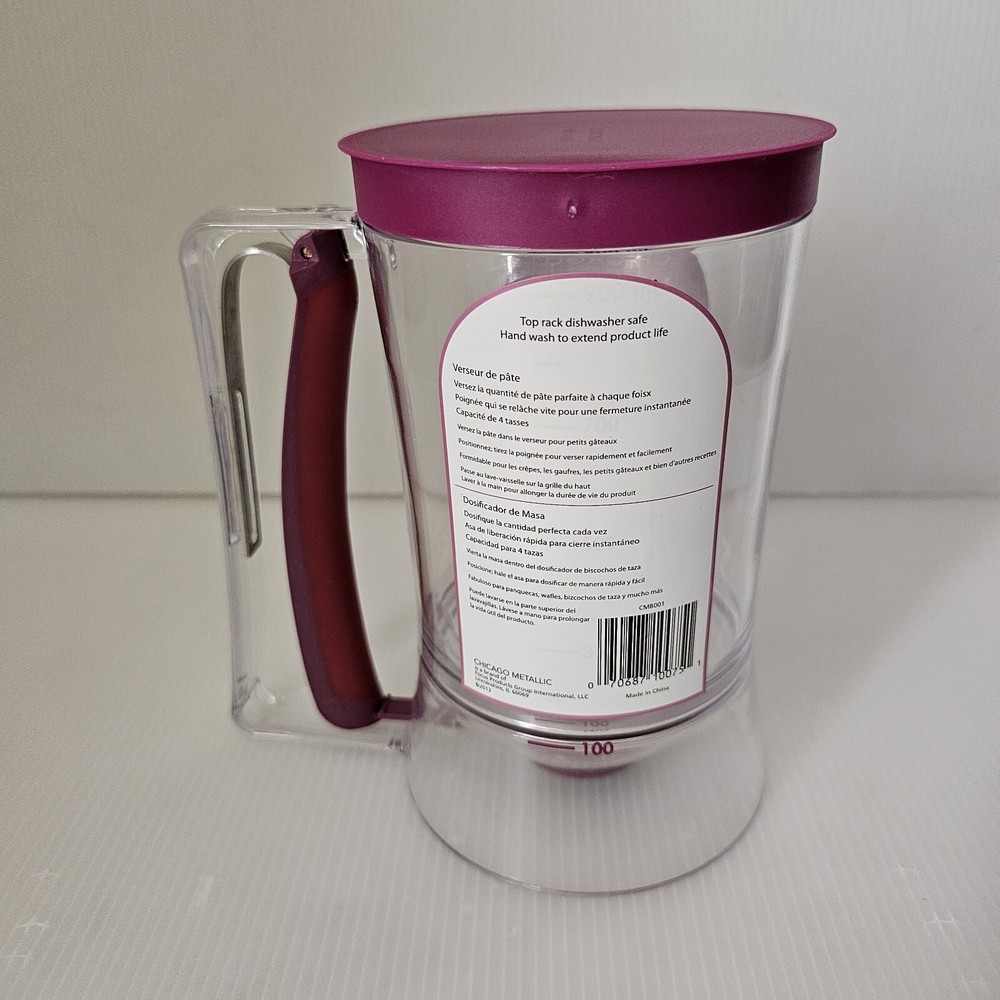 Chicago Metallic Baking Essentials Batter Dispenser NEW
