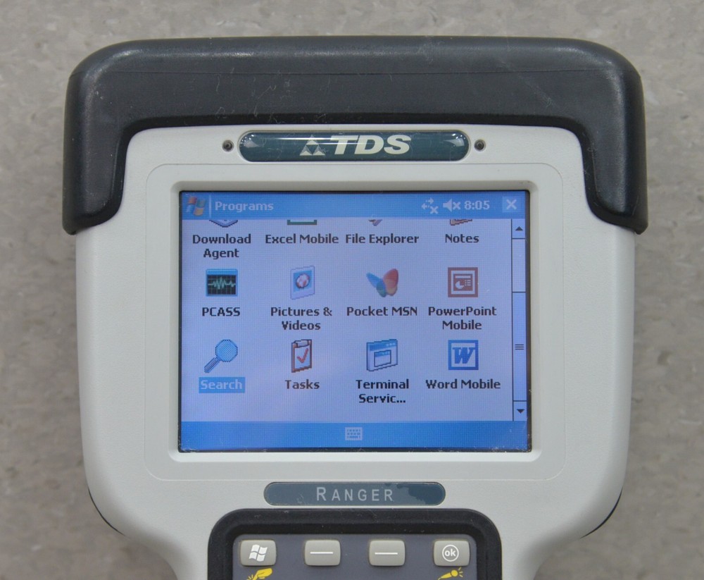 TDS Ranger X Series Handheld Computer Data Collector W/ Accessories