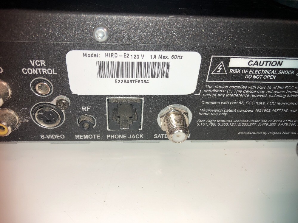 Lot DIRECTV D11 Satellite Receivers HIRD-e2 Untested