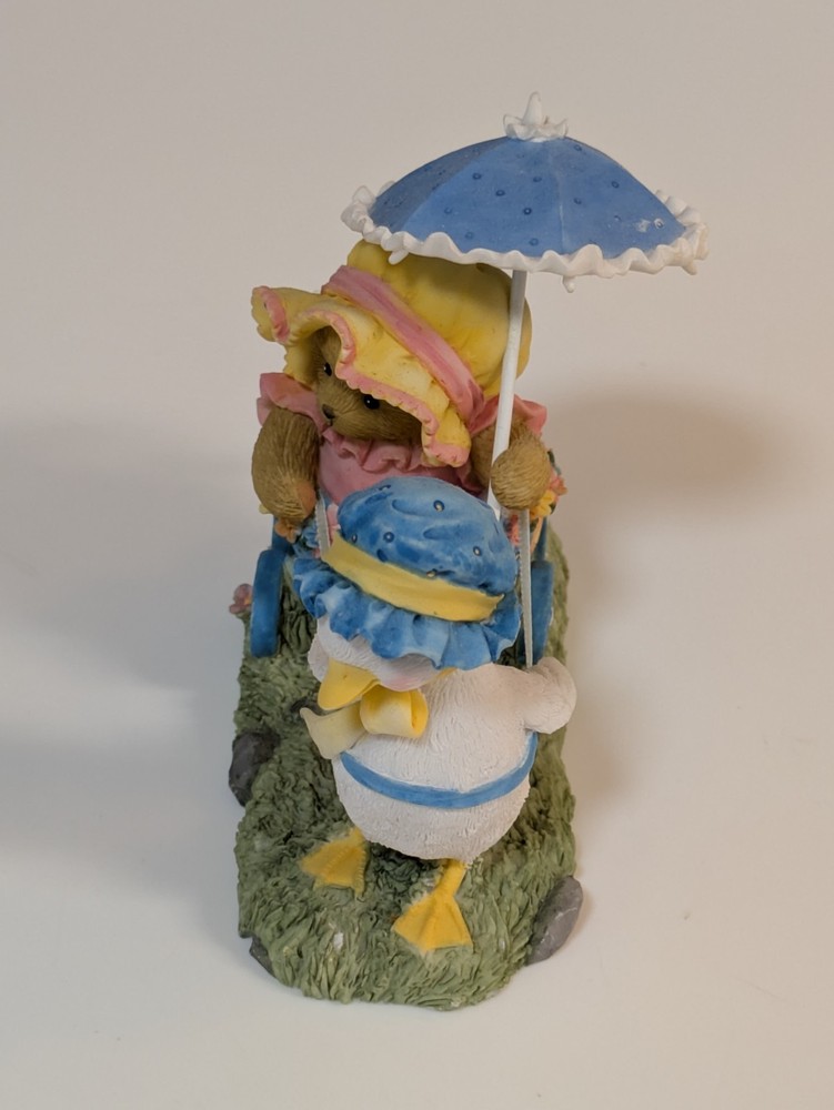 Cherished Teddies Flora, Spring is Filled With Egg-citement, 4012272, EUC