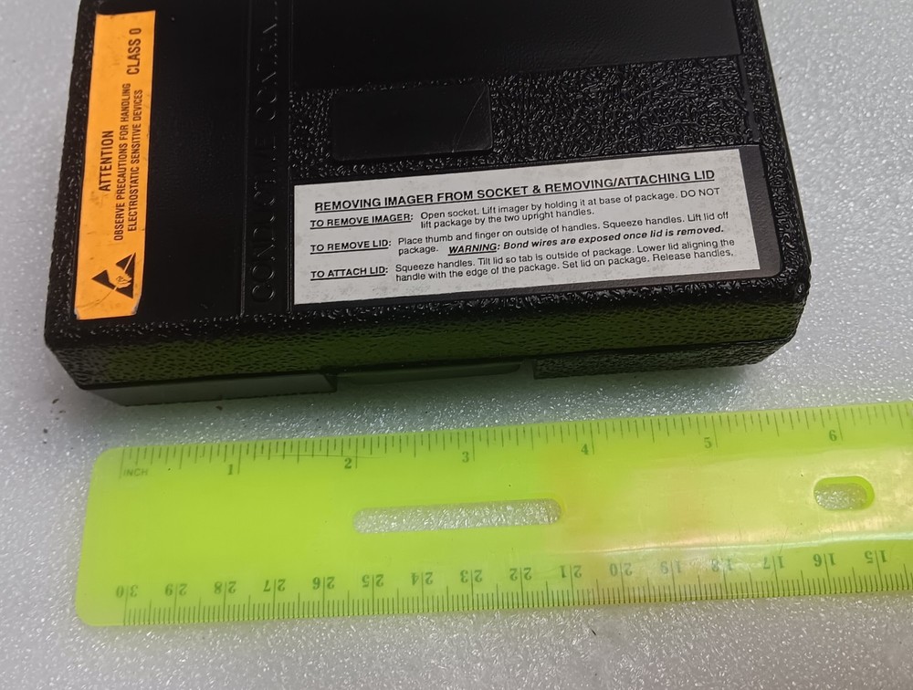 3m 8428-100 esd ic shipping zif socket container