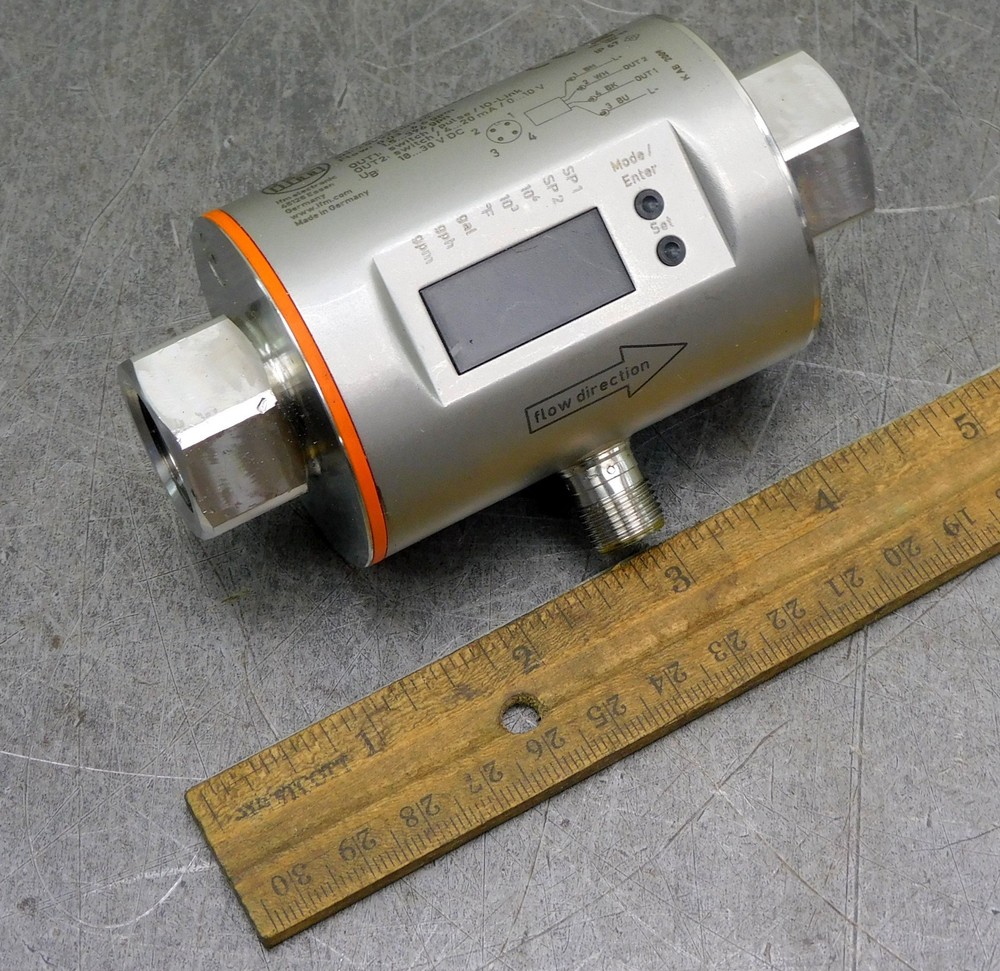 IFM Efector SM6601 Electromagnetic Inductive Flow Meter 16...30V DC 4...20mA