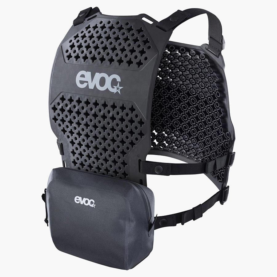 EVOC Black SM Torso Protector with Liteshield Flex Impact Absorption &