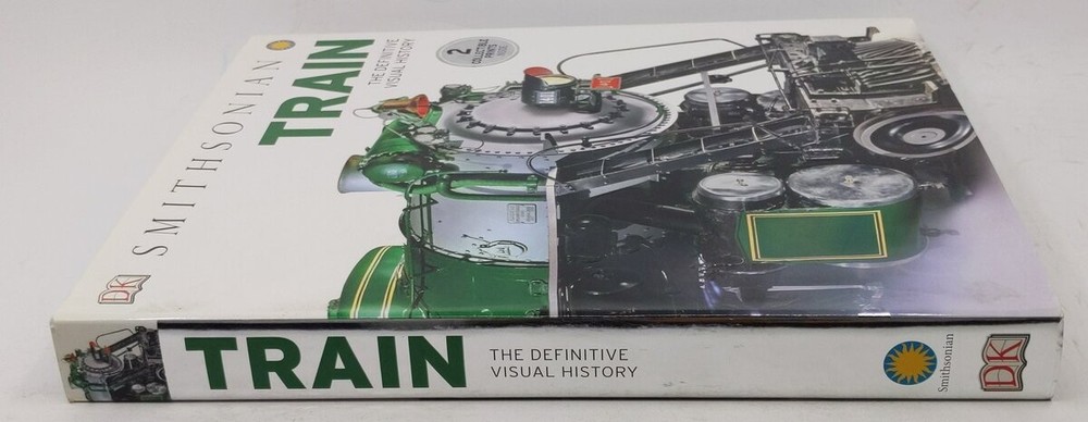 Train: The Definitive Visual History Hardcover Book By DK