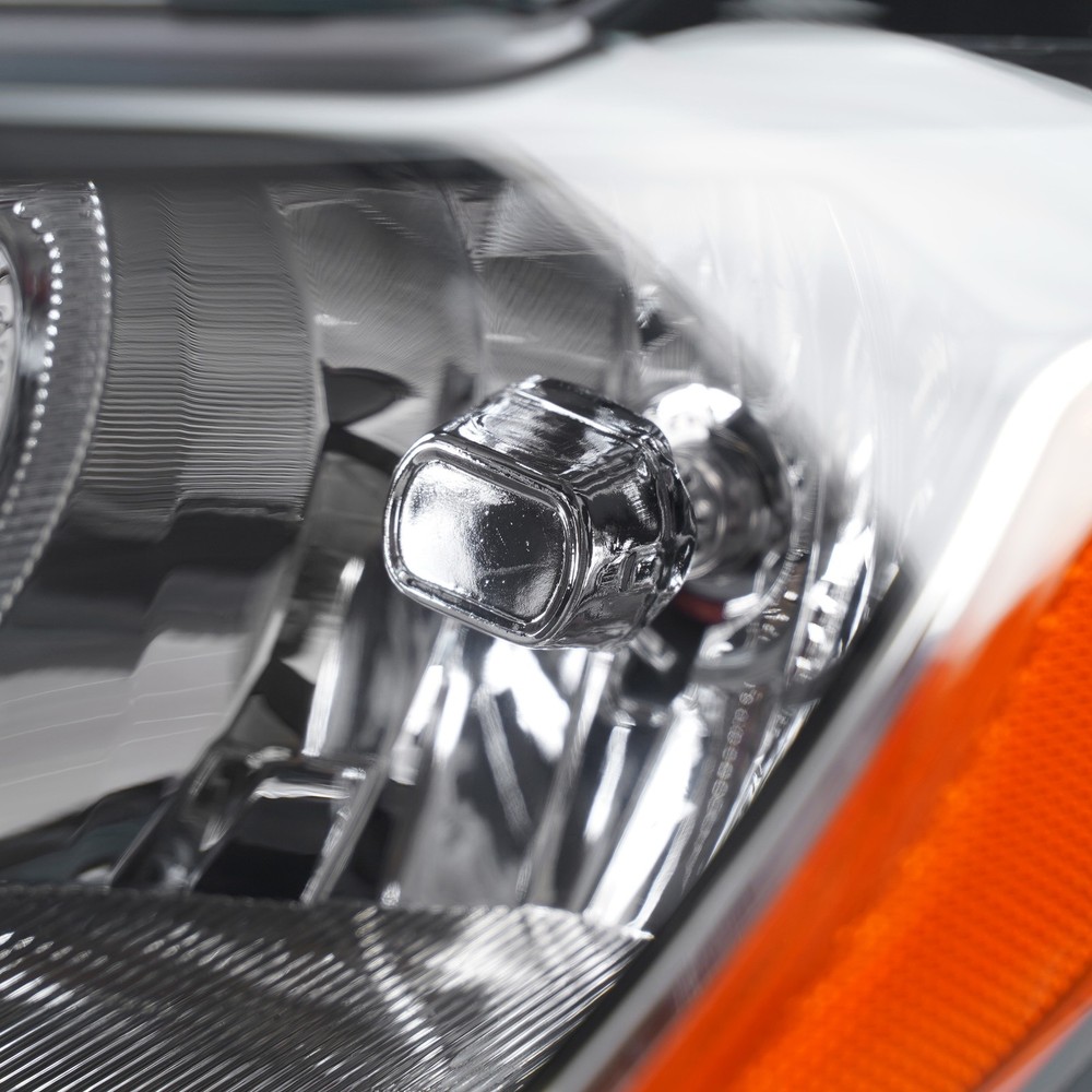 For 2017-2021 Jeep Compass Halogen Headlight Chrome With Bulb Left Driver Side