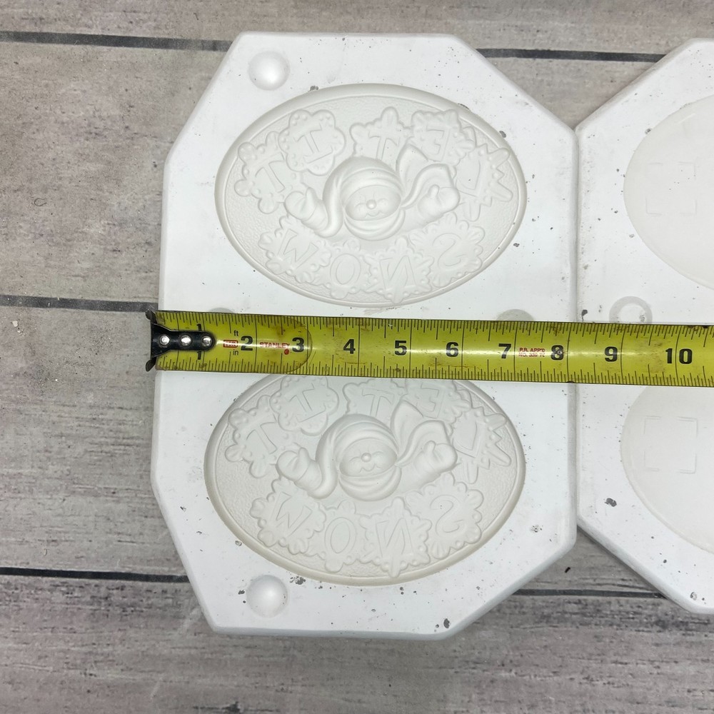 Unbranded Ceramic Casting Mold Let It Snowman Inserts #MD-2131
