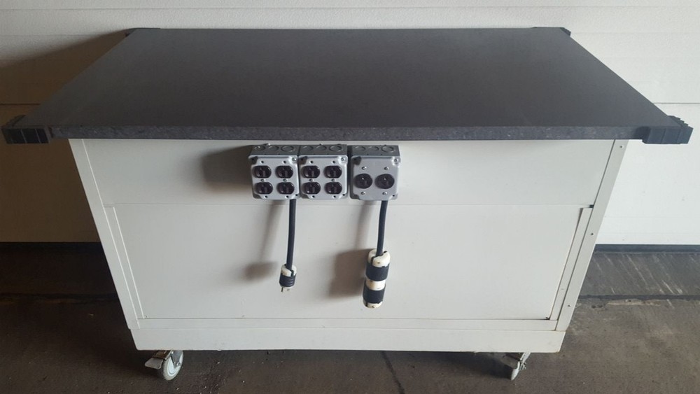 USED Rolling Laboratory Instrument Cabinet