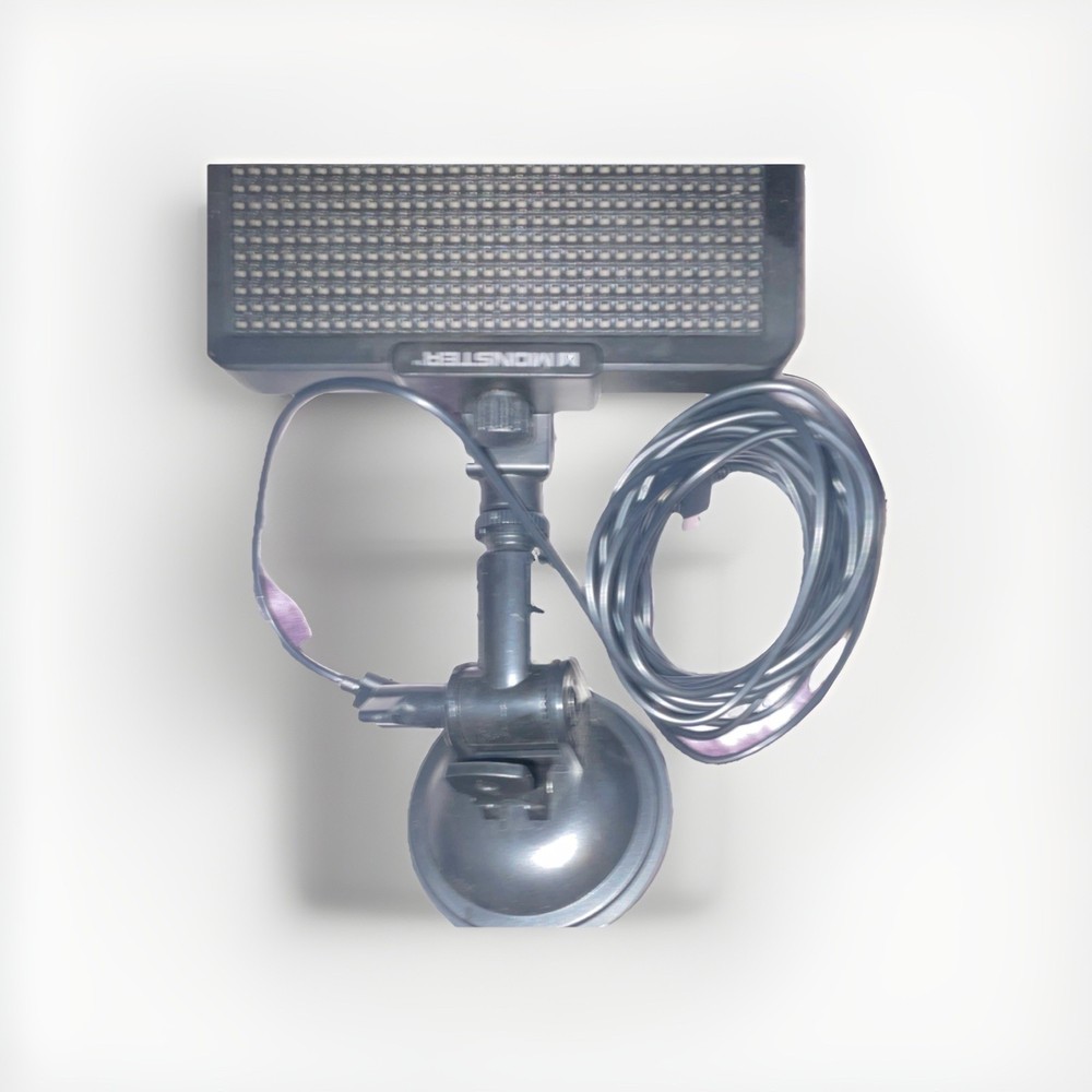 MONSTER LED Studio Continuous Lighting Unit Black with Stand and Power Cable