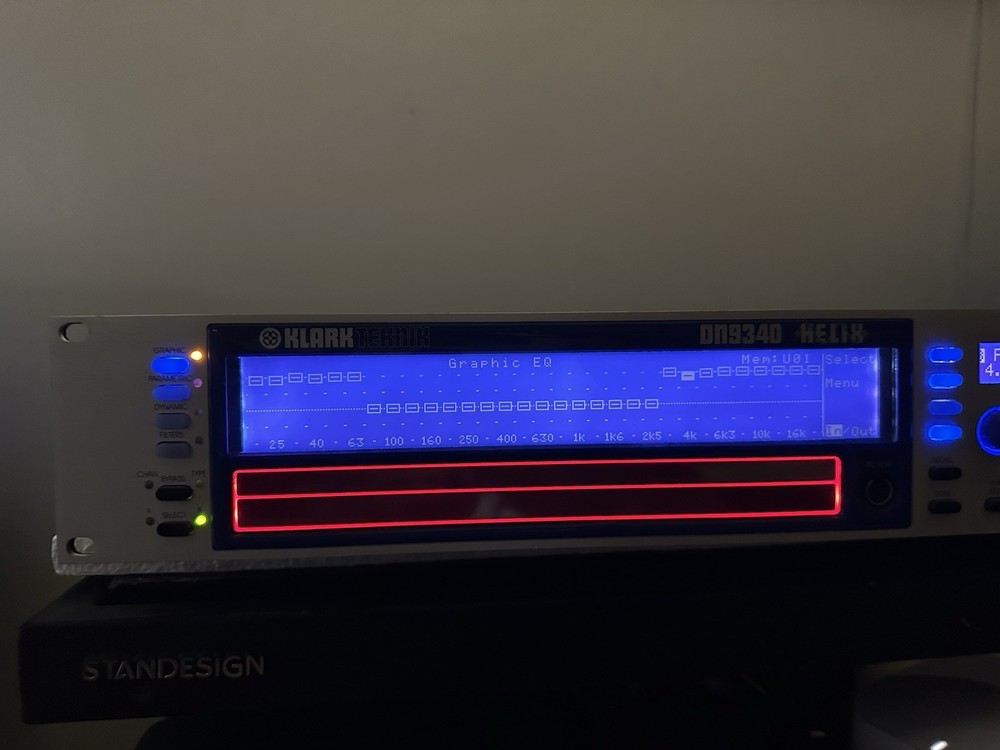 Klark Teknik DN9340 DIGITAL EQUALIZER WORKING GREAT