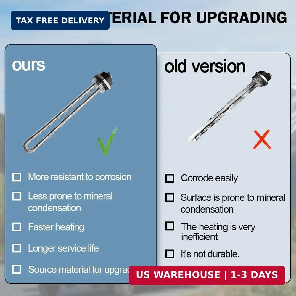 520900 520789 232794 Rv Water Heater Element For Suburban/Atwood Dometic Rv Elec