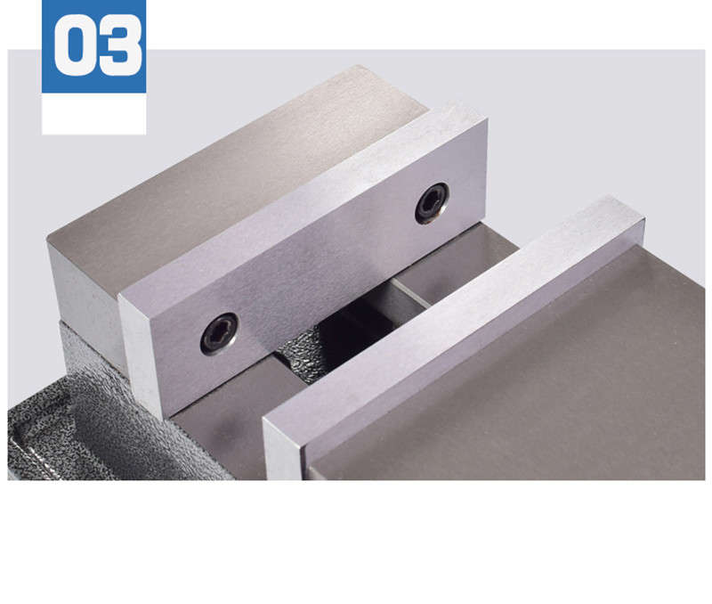 100mm CNC Vise Milling Machine Lockdown Vise with Swivel Base 4"