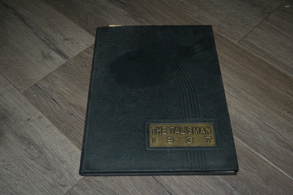 1937 Pitman High School yearbook The Talisman NJ NOTE