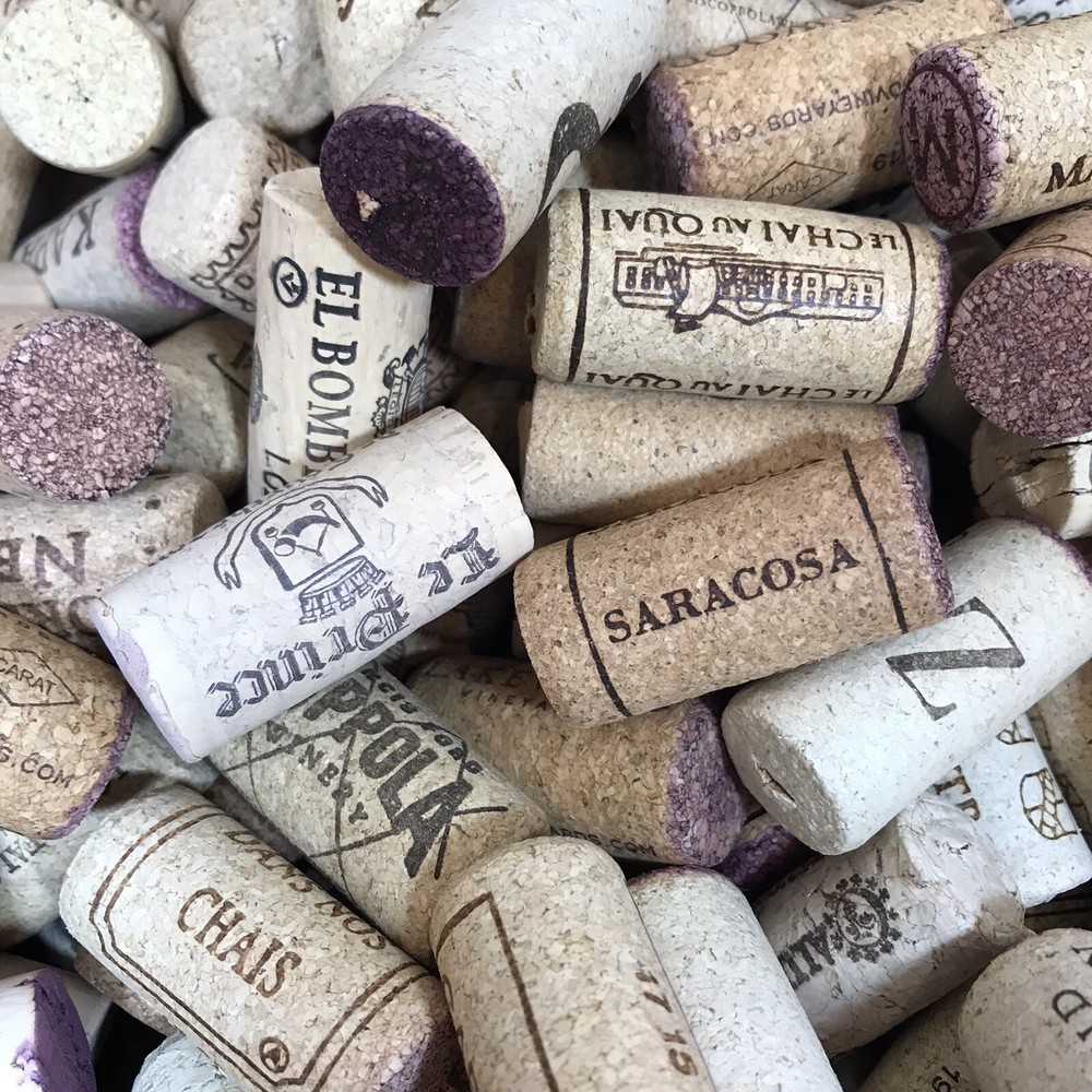 Over 6 lbs Used Red Wine Corks Over 540 Corks Assorted Wineries Some Synthetic