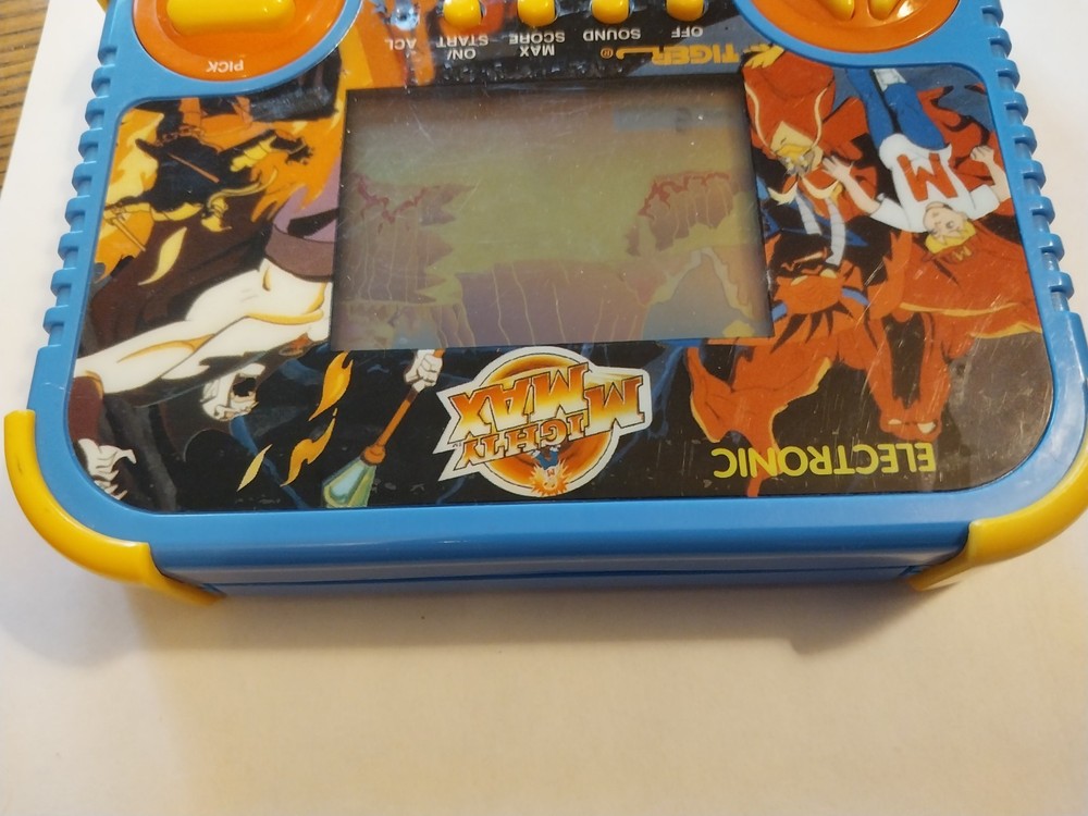 1990 Tiger Electronics Vintage Mighty Max Handheld Game System Original Rare
