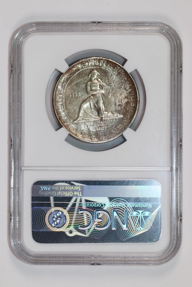 1936-S CINCINNATI COMMEMORATIVE HALF DOLLAR NGC MS65