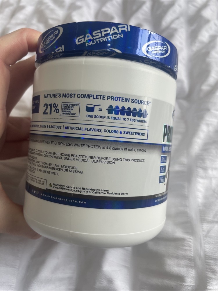 Proven eggs 100% egg white protein chocolate flavor 25g protein 5 servings