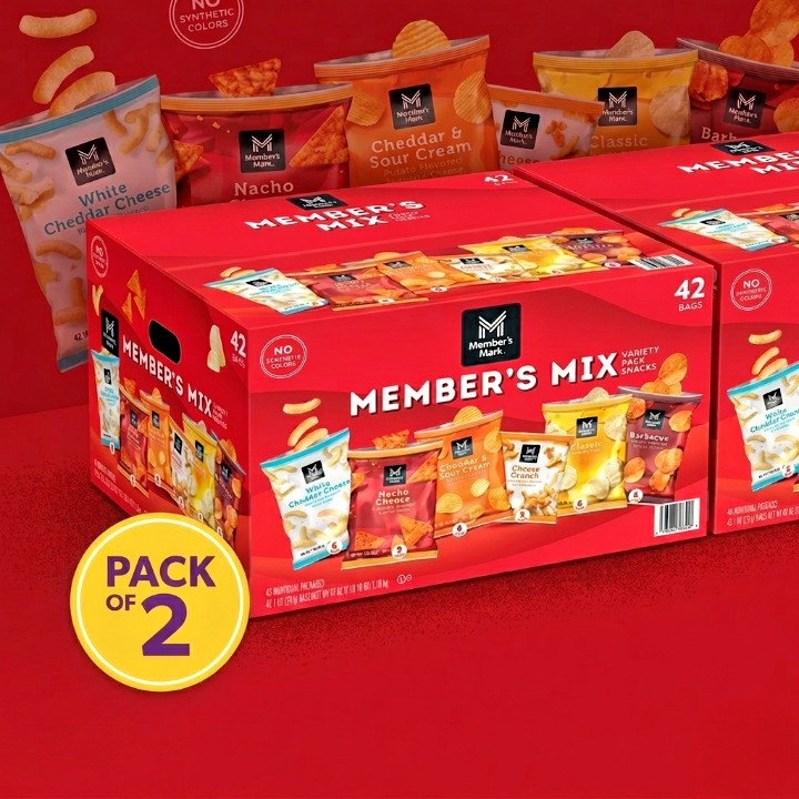 🍟🔥 Mix Variety Pack Chips – 42 Count (Pack of 2) 🔥🍟