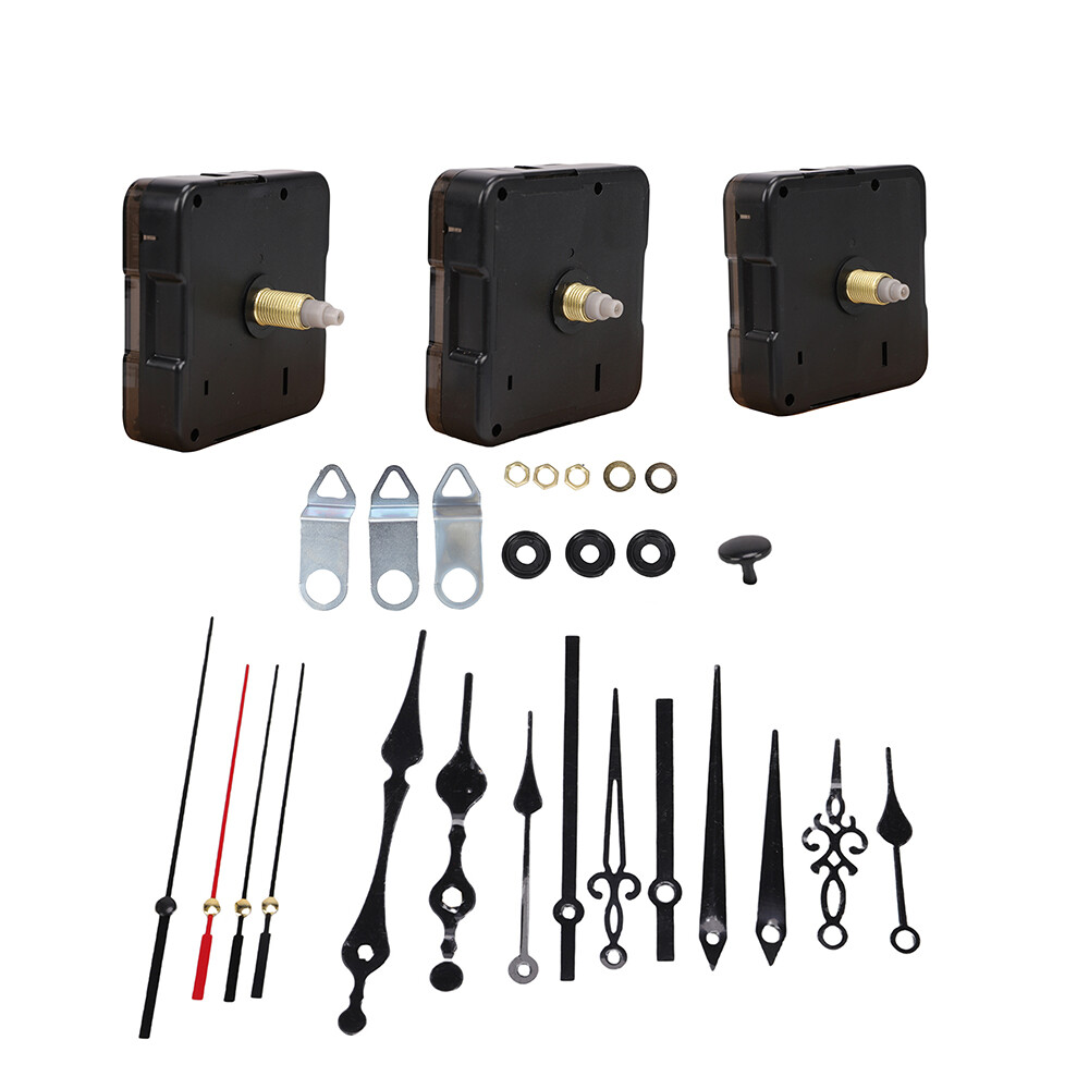 Clock Movement Quartz Mechanism Replacement Repair DIY Tool Part Hands Kit