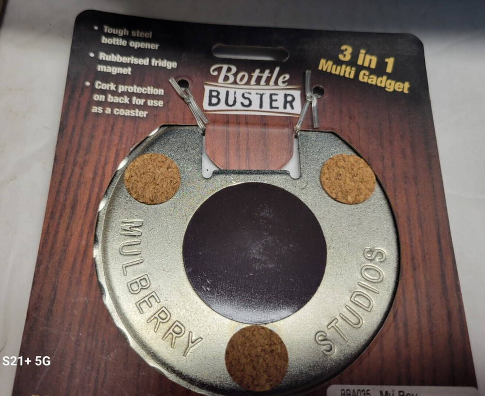 NICHOLAS PERSONALIZED MULTI GADGET BOTTLE OPENER MAGNET COASTER NEW - U