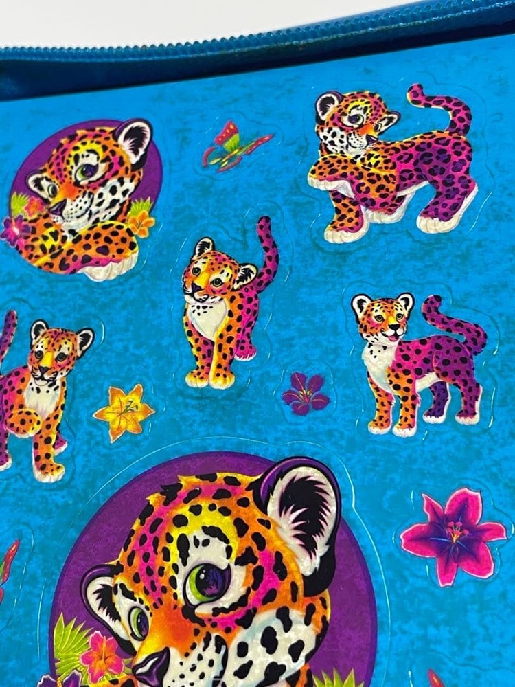 Extremely rare vintage Lisa Frank Leopard Hunter planner with tags