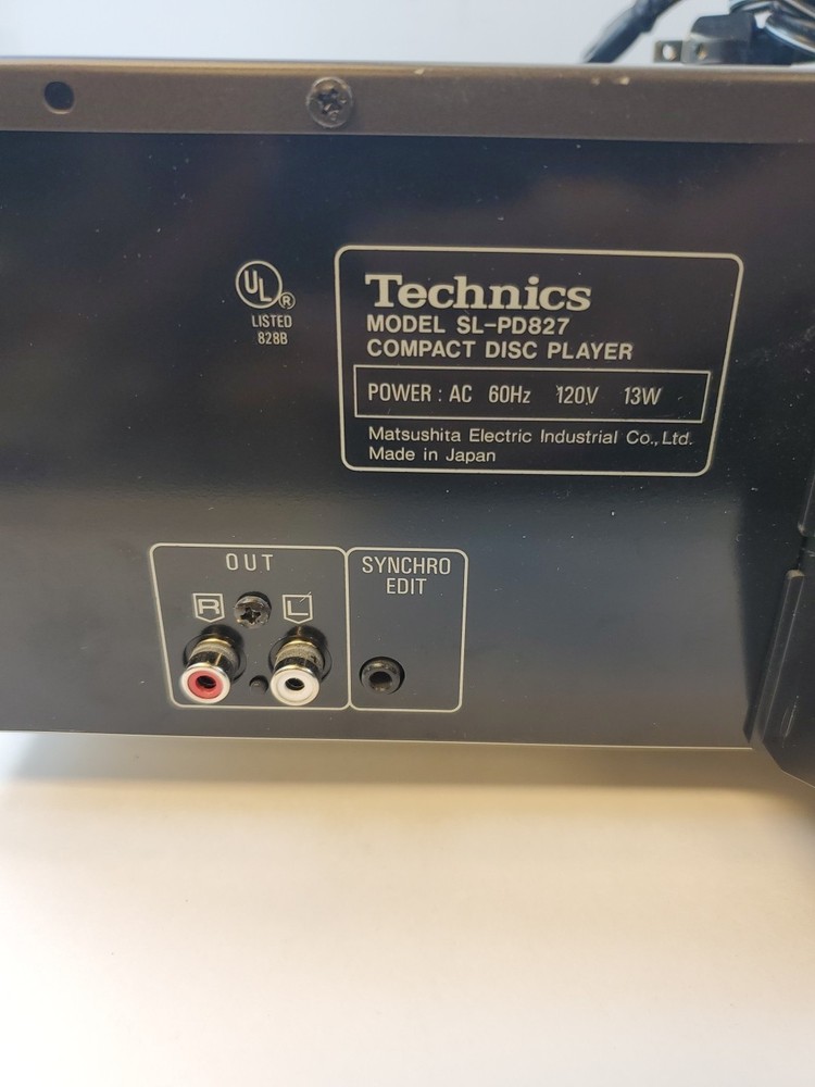 Technics SL-PD947 5 Disc Changer CD Player With Cords And Remote